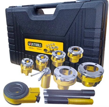 Tarraja Manual Para Tubería Set 1/2 -2 Uyustools - Imagen 2