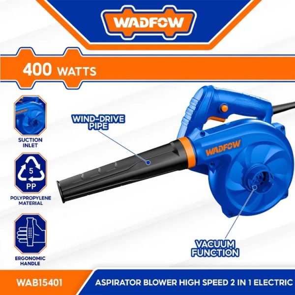 Soplador / Aspirador WADFOW 400W