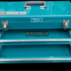 Caja De Herramientas Metálico 2 Cajones Marca TOTAL