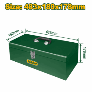 CAJA DE HERRAMIENTAS DE ACERO 483X180X178MM JADEVER